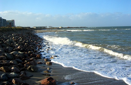 Heiligenhafen Steinbuhnen Leeerosion Sturmschaden Steinwarder und Graswarder